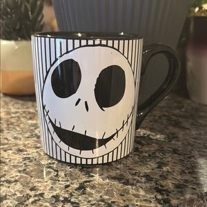Disney Black and White Nightmare Before Christmas Mug